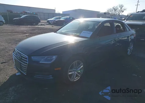 2017 Audi A4 2.0T Premium из США, поврежденный, VIN WAUANAF46HN056588